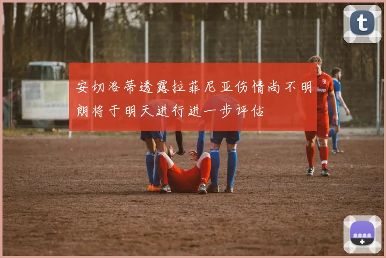 安切洛蒂透露拉菲尼亚伤情尚不明朗将于明天进行进一步评估